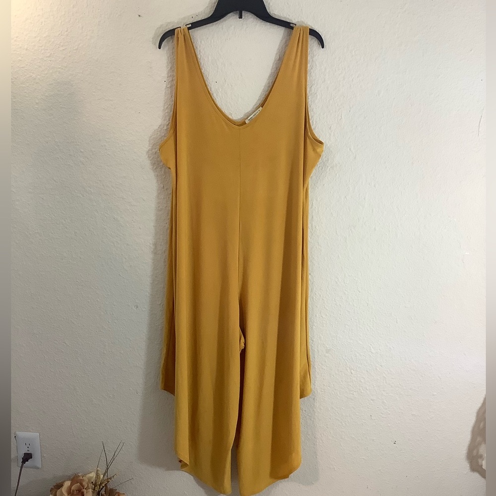 Tash & Sophie sleeveless harem romper jumpsuit 2X Plus
